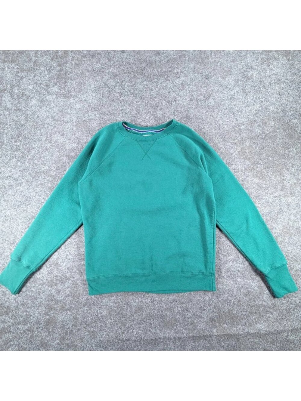 Champion Pullover Sweatshirt Womens M Teal Green Streetwear Casual Raglan Sleeve